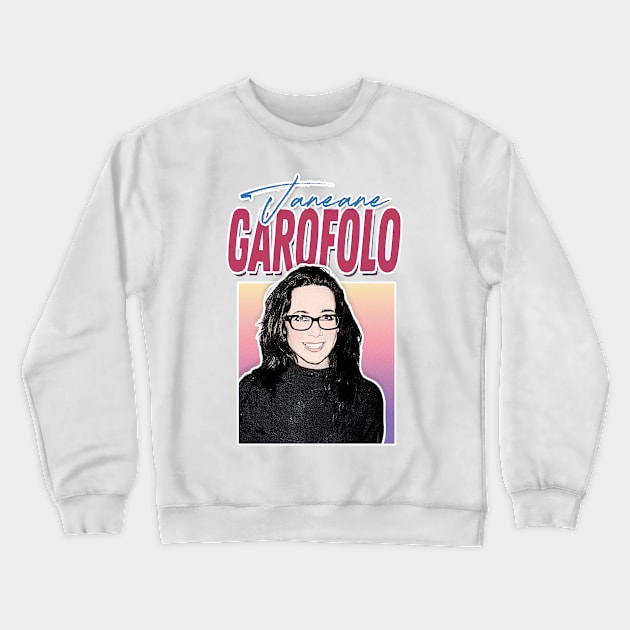 Janeane Garofalo  / Aesthetic 90s Style Fan Design Crewneck Sweatshirt by DankFutura